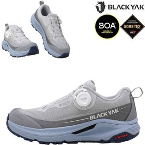 [블랙야크] 여성 고어텍스 보아디이얼 등산화 트레킹화 피크온 로우 D GTX ABYSHXV903LG 2BYSHXV903