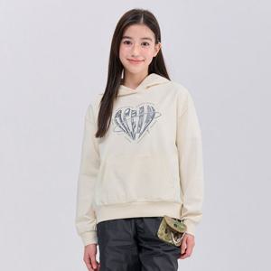 [오션스카이]여아 스트릿 그래픽 후드 티셔츠-FAJG5157B0A