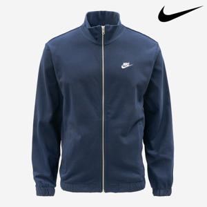나이키 클럽 남자 니트 블루종 집업 자켓 FQ3427-451
