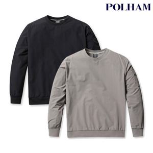 [폴햄] PHG2TR1370 남성 우븐 소매포켓 맨투맨 티셔츠 PHG2TR1370