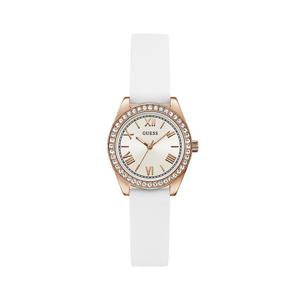 [게스(시계)][공식] 화이트 실리콘 미니 루나 (GW1000L3) 여성시계