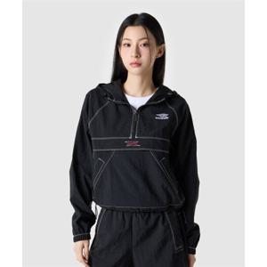 엄브로 UMBRO 크리스피 타슬란 긴팔 후드 아노락 블랙(UQ323CWT91) UQ323CWT91_BLK0 372720