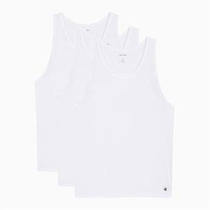 캘빈클라인 Calvin Klein Underwear CK 남성 코튼 스트레치 슬립 탱크 3PK SET (NB4184 -100) 391665
