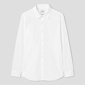 [갤럭시라이프스타일]2026 S/S 양말증정 스트레치 커뮤터 셔츠 - 화이트 GC6264S081 WSB