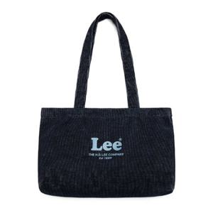 M 리크로스백 CQK LE2503BG10ID 빈티지 로고 코듀로이 에코백 인디고 다크