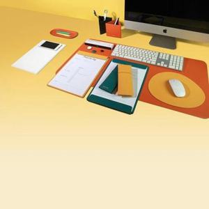 디자인문구 FENICE 페블마우스패드 블랙 엔엠텍코리아