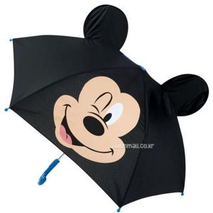 아기우산 미키마우스 윙크 입체 47 수동우산-블루