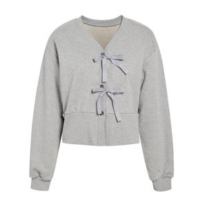 [제이제이 지고트]리본 디테일 V넥 가디건GP4N1CD471