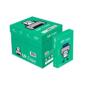 복사용지 미스터카피 Green Mr.Copy A4 75g 500매x4권 2000매