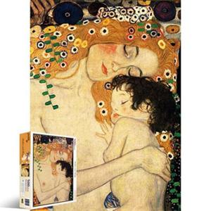 꽃퍼즐 직소퍼즐 - 500조각 클림트의 엄마와 아기 (PL602)