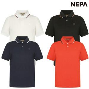 [네파] (7JD5243)남여 공용 여름 스트라이프 반팔 카라 폴로티셔츠 7JD5243