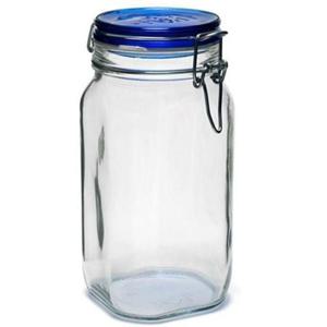 밀폐용기 보르미올리 피도 유리병 로코 1500ml(블루)