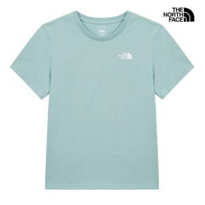 [노스페이스] NT7US30E 여성 레귤러핏 기본 반팔티 코튼 베이직 라운드티셔츠 NT7US30