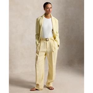 폴로 랄프 로렌 여성 벨트 리넨 바콜 팬츠(WMPOPNTNDL20426700)