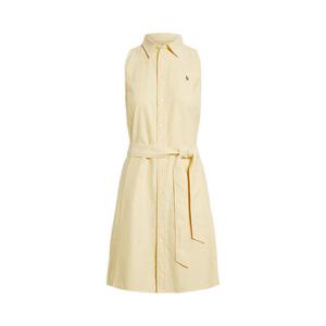 폴로 랄프 로렌 여성 코튼 옥스포드 슬리브리스 셔츠드레스(WMPODRSNFA21084700)