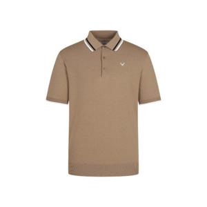 M 캘러웨이골프반팔티 CQK CMSO25M501_BE 여름 매쉬 조직 MIX 반팔 풀오버