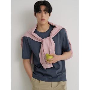 [빈폴멘] 프리미엄 플로우 라운드넥 티셔츠 - 애쉬 (BC6342C984)