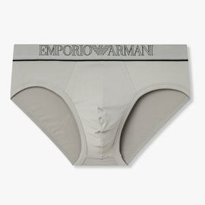[엠포리오 아르마니 언더웨어]남성아웃라인 로고 메쉬 삼각팬티 0816111025