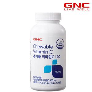 [지앤씨] GNC 츄어블 비타민C 100 (125정) 8801047507314