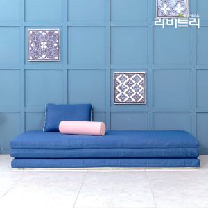 [라버트리]3단 접이식 메모리폼 토퍼 매트리스 SS 5cm (방수속커