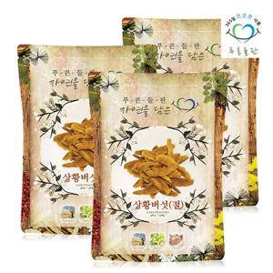 푸른들판 국내산 건조 절단 장수 상황 버섯 100gx3봉 차 절편