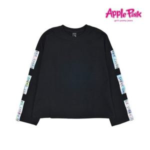 [애플핑크][애플핑크] 소매 홀로그램 테잎 크롭티 (APK8Q117GS)