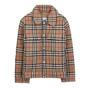 [버버리 키즈] 체크 나일론 퀼팅 자켓 8069335 C KB6 GIDEON CHK