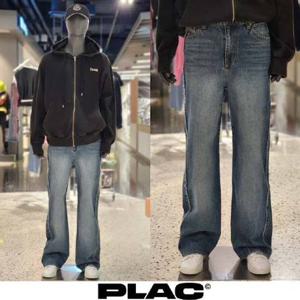 [플랙진] 플랙 PJTH5STM675 남성 SLIDE CUTTING M67 DEEP WSHD 와이드 데님 팬츠 PJTH5STM675