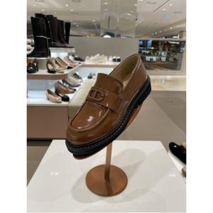 [탠디] 여성 플랫폼 소가죽 로퍼 723445 C1381 브라운 4Cm