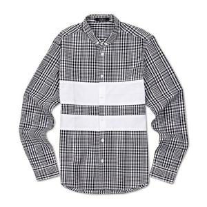 [잭앤질] 중간 포인트 체크셔츠(31152JS006_BK)