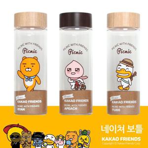 카카오친구들 피크닉 네이쳐 보틀 물병