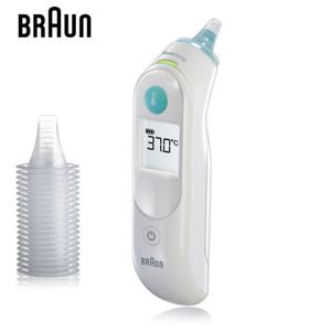 공식 정품 브라운 체온계 IRT-6030 기본형 필터 21개 케이스 건전지 포함 귀체온계 유아 소아