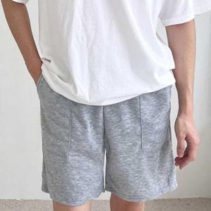[라일리] Rly 여름 편한 남자 4부 반바지 허리밴딩 홈웨어 데일리룩