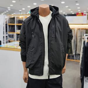 [지프]남녀공용 후드 탈부착 간절기 항공점퍼(JP3JPU251)_DG