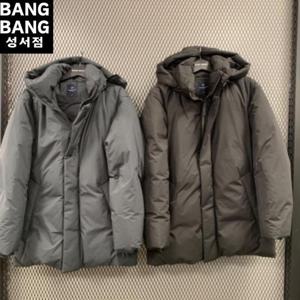 뱅뱅빅사이즈 HC04 남성사파리 후드다운패딩점퍼 BUK850