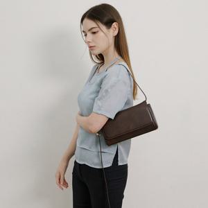 [몽삭]몽삭 루브 스퀘어백 다크브라운 AP12-2495-DB