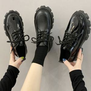 데일리 캐주얼 여성 멋쟁이 키높이 로퍼 구두 슈즈