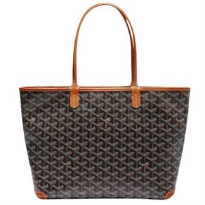 고야드 아르투아 PM 숄더 쇼퍼백 블랙 탄 ARTOISPMLTY01CL03P