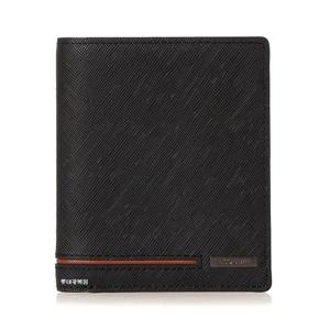 [에스콰이아]신상 딥오렌지 라인 포인트 유니크한 남성 사피아노 중지갑 EODFPN308BK