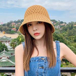 두겹망사 동글이 숏챙 벙거지 S1472