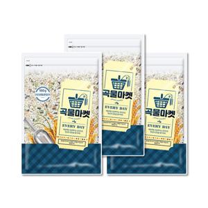 [곡물마켓] 더프레시 귀리렌틸 혼합 17곡 500g x 3