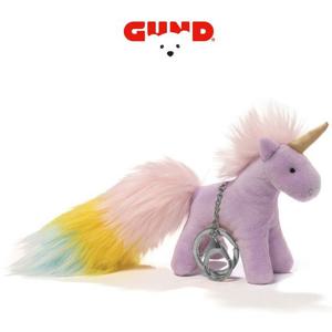 GUND 해피유니콘 폼폼이 가방고리 퍼플 G4059352-1