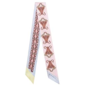 [에트로(잡화)][에트로]더블 페이즐리 모티프 실크 페이즐리나 스카프 (WATA0016AK647 X0874