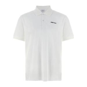 알렉산더 맥퀸 폴로 티셔츠 839229QXAAK9000 White Black