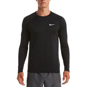 [나이키스윔] 나이키스윔 NESSA587-001 남성 에센셜 롱슬리브 래쉬가드 블랙 - 남성 래쉬가드 NIKED657