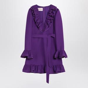 발렌티노 가라바니 미디 원피스 6B3VAES61CF Purple