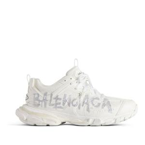 발렌시아가 트랙 네일 폴리시 레이스업 스니커즈 823825WTREL 9