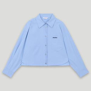 [코데즈컴바인] 1도자수 포켓 포인트 크랍셔츠 (CKC-SH508W8) CKCSH508W80