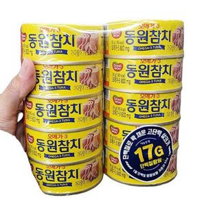 동원 오메가-3 참치 90G X 10입 X 1개 a80938