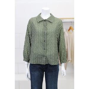 화이트호스 세이브존02 사각나염 블라우스 A253217